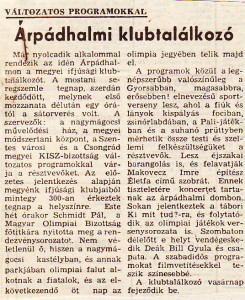 Cikk az 1988.07.14. Délmagyarból